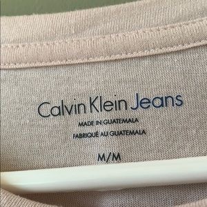 Tops - Calvin Klein jeans tee NWOT Tops - Calvin Klein jeans tee NWOT